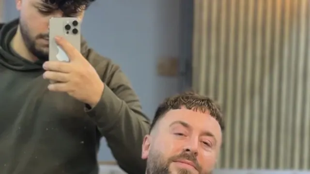 A crop and beard at New Styles